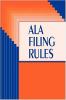 Go to record ALA filing rules