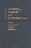 Go to record Encyclopedia of library and information science