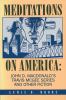 Go to record Meditations on America : John D. MacDonald's Travis McGee ...