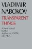 Go to record Transparent things : a novel