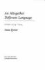 Go to record An altogether different language : poems, 1934-1994