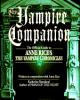 Go to record The vampire companion : the official guide to Anne Rice's ...