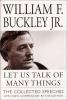 Go to record Let us talk of many things : the collected speeches