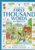 Go to record The Usborne first thousand words in French : with easy pro...