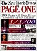 Go to record Page one: one hundred years of headlines as presented in t...