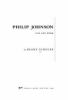 Go to record Philip Johnson : life and work
