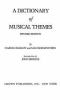 Go to record A dictionary of musical themes