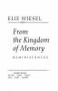 Go to record From the kingdom of memory : reminiscences