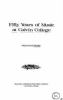 Go to record Fifty years of music at Calvin College.