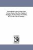 Go to record Proceedings at the laying of the corner stone of the new c...