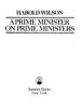 Go to record A Prime Minister on Prime Ministers