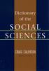 Go to record Dictionary of the social sciences