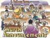 Go to record Church announcements