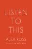 Go to record Listen to this