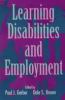 Go to record Learning disabilities and employment