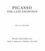 Go to record Picasso : the late drawings