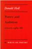 Go to record Poetry and ambition : essays, 1982-88