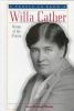 Go to record Willa Cather : writer of the prairie