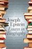 Go to record Essays in biography
