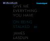 Go to record Give me everything you have on being stalked