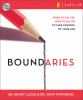 Go to record Boundaries [when to say yes, when to say no to take contro...