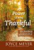 Go to record The power of being thankful : 365 devotions for discoverin...