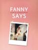Go to record Fanny says : poems