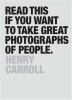 Go to record Read this if you want to take great photographs of people
