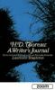 Go to record H.D. Thoreau, a writer's journal