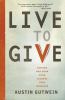 Go to record Live to give : let God turn your talents into miracles