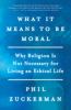 Go to record What it means to be moral : why religion is not necessary ...