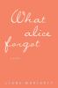 Go to record What Alice forgot