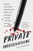 Go to record Private investigations : mystery writers on the secrets, r...