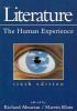 Go to record Literature : the human experience