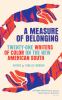 Go to record A measure of belonging : twenty-one writers of color on th...