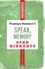 Go to record Vladimir Nabokov's Speak, memory