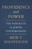 Go to record Providence and power : ten portraits in Jewish statesmanship