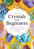 Go to record Crystals for beginners : the guide to get started with the...