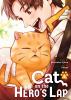 Go to record Cat on the hero's lap. 1