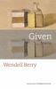 Go to record Given : new poems