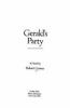 Go to record Gerald's party : a novel