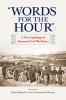 Go to record "Words for the hour" : a new anthology of American Civil W...