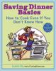 Go to record Saving dinner basics : how to cook even if you don't know ...