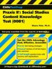 Go to record Praxis II : social studies content knowledge test (0081)