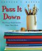 Go to record Pass it down : five picture-book families make their mark